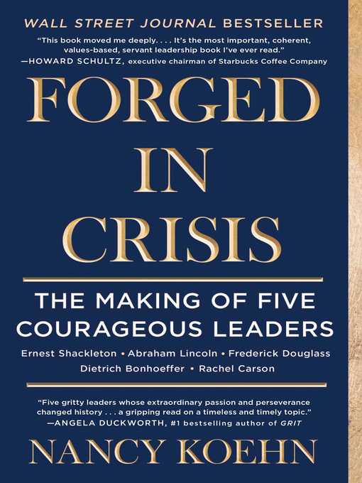 Title details for Forged in Crisis by Nancy Koehn - Wait list